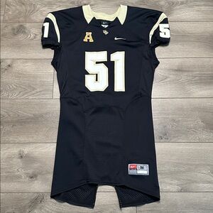 Nike 2015 UCF Knights Game Football Jersey‎ #51 Black Size Medium